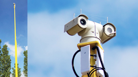 Projet de surveillance de l'usine de papier de Lisbonne